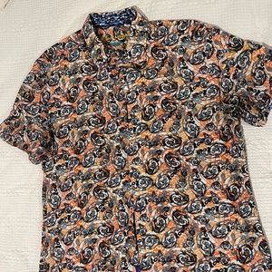 Robert Graham short sleeve button up shirt